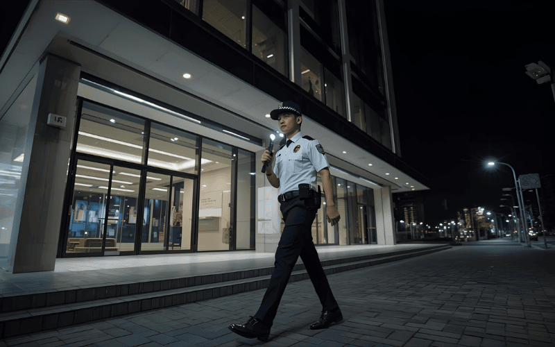 How a Visible Security Presence Deters Crime