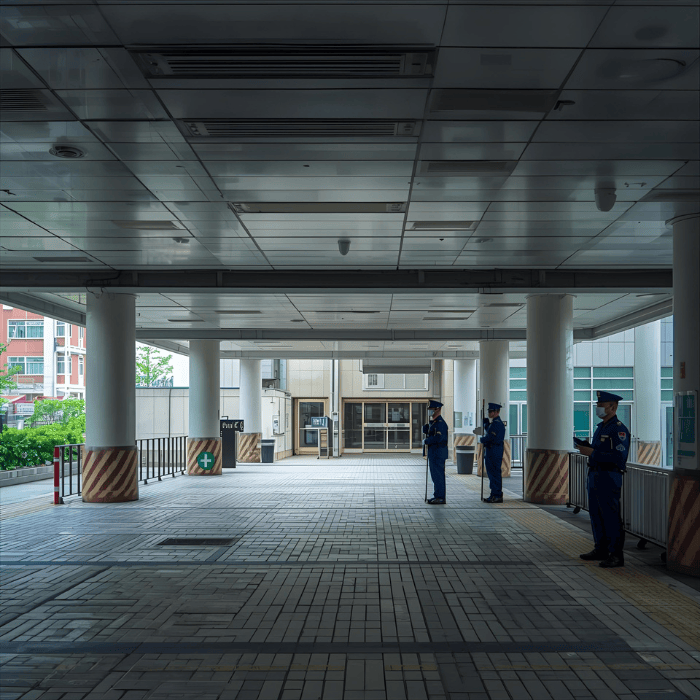 CCTV Covered Areas and Manned Guards Keep Vandals and Thieves Away